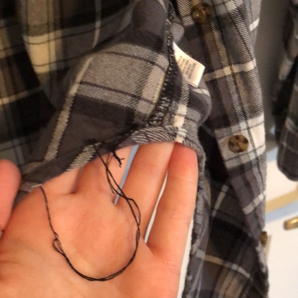 Brandy Melville Plaid Shirt - Picture 4 of 5